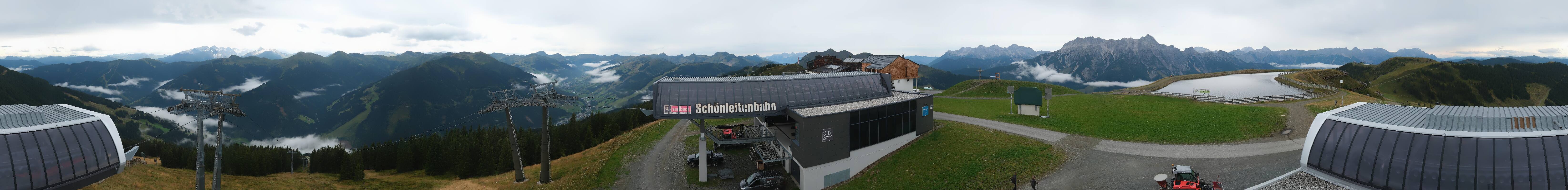 Archiv Foto Webcam Wildenkarkogel bei Saalbach