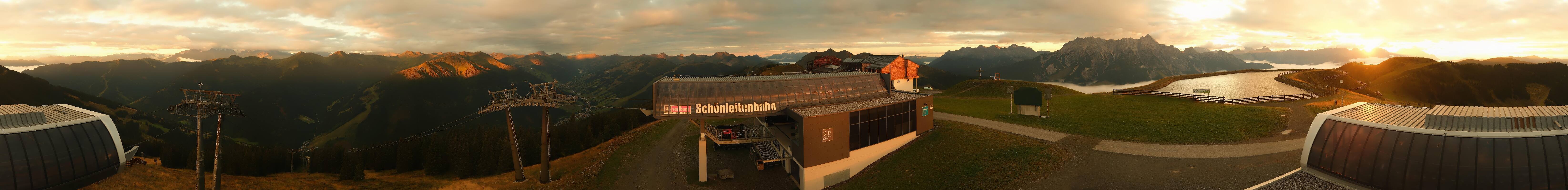 Archived image Webcam Wildenkarkogel (Saalbach)
