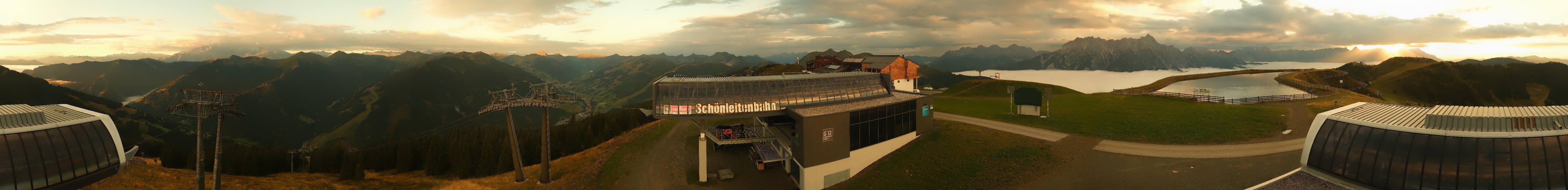 Archived image Webcam Wildenkarkogel (Saalbach)