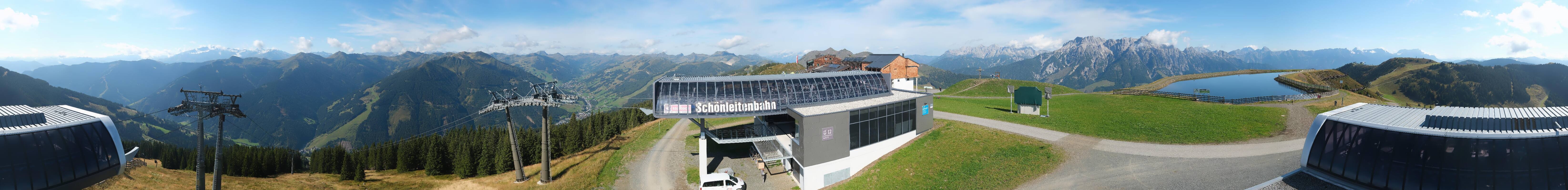 Archiv Foto Webcam Wildenkarkogel bei Saalbach