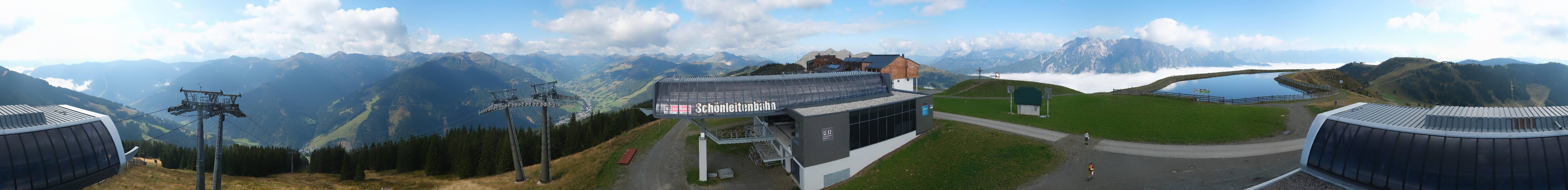 Archiv Foto Webcam Wildenkarkogel bei Saalbach