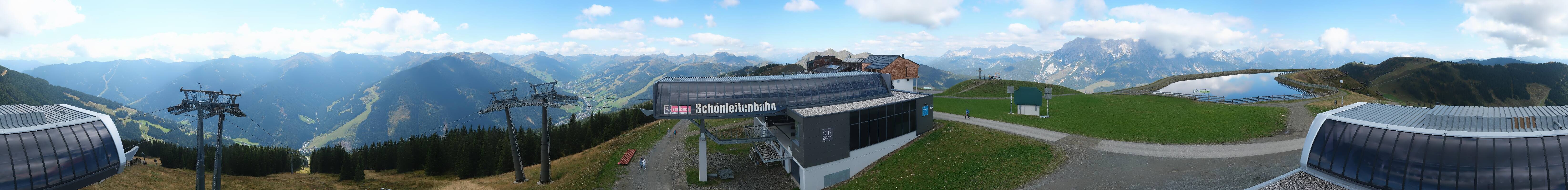 Archiv Foto Webcam Wildenkarkogel bei Saalbach