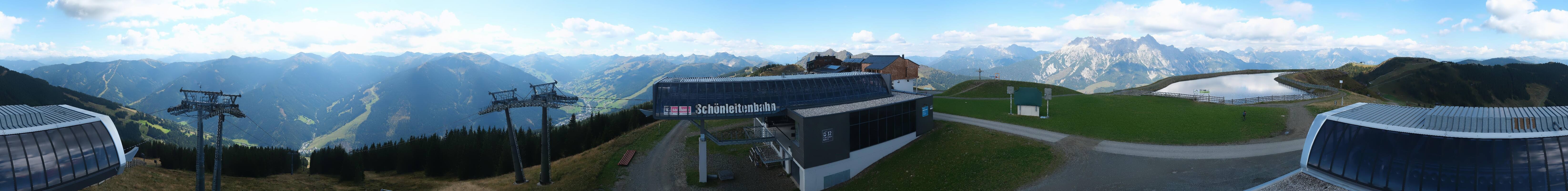 Archiv Foto Webcam Wildenkarkogel bei Saalbach