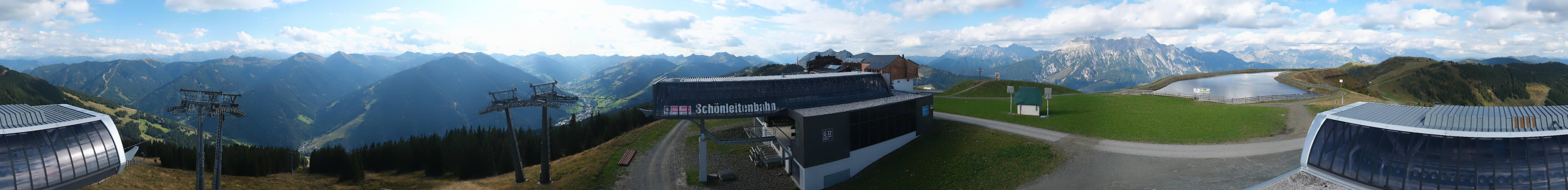 Archiv Foto Webcam Wildenkarkogel bei Saalbach