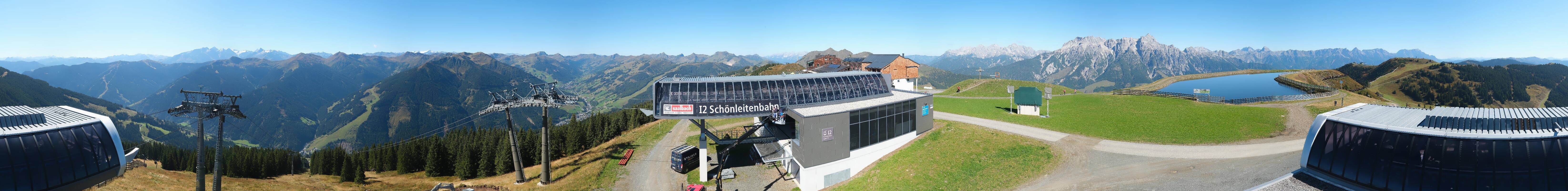 Archiv Foto Webcam Wildenkarkogel bei Saalbach