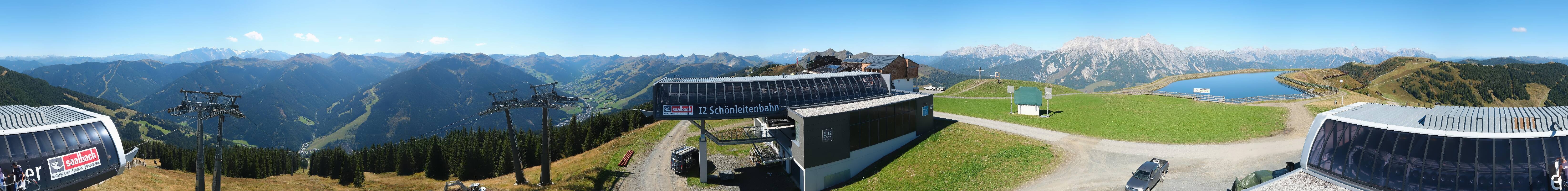 Archiv Foto Webcam Wildenkarkogel bei Saalbach