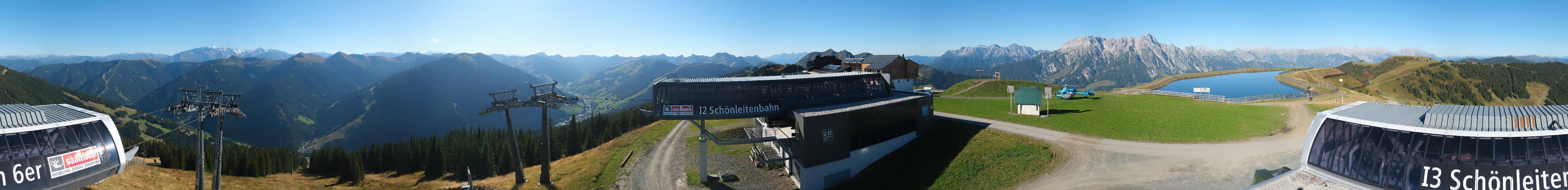 Archiv Foto Webcam Wildenkarkogel bei Saalbach