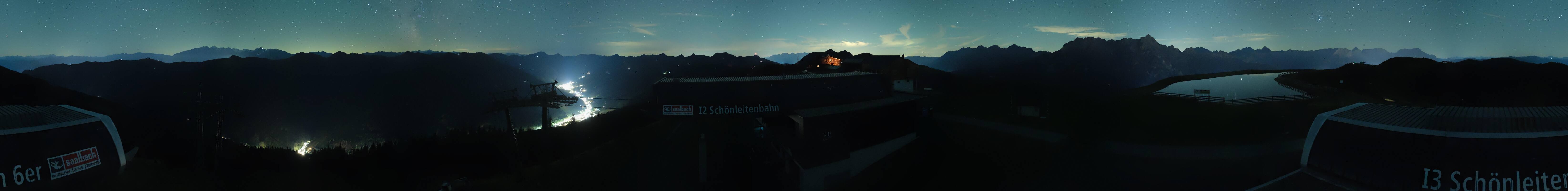 Archiv Foto Webcam Wildenkarkogel bei Saalbach