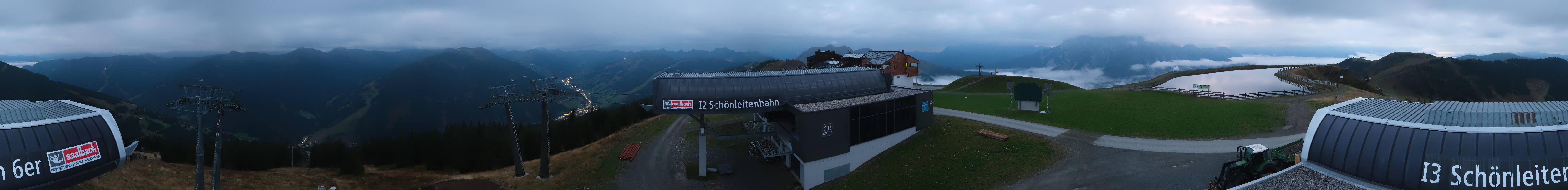 Archiv Foto Webcam Wildenkarkogel bei Saalbach