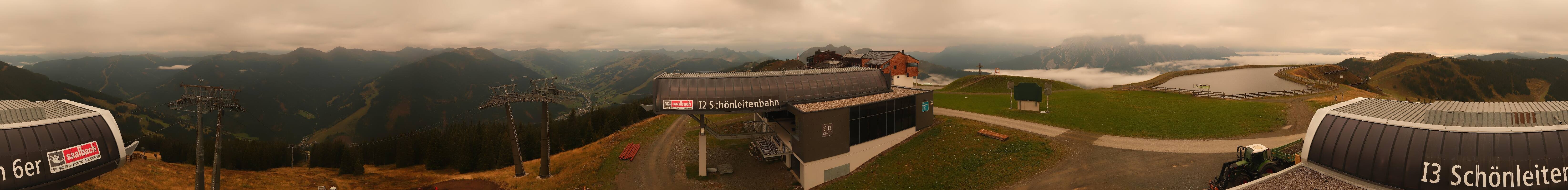 Archiv Foto Webcam Wildenkarkogel bei Saalbach