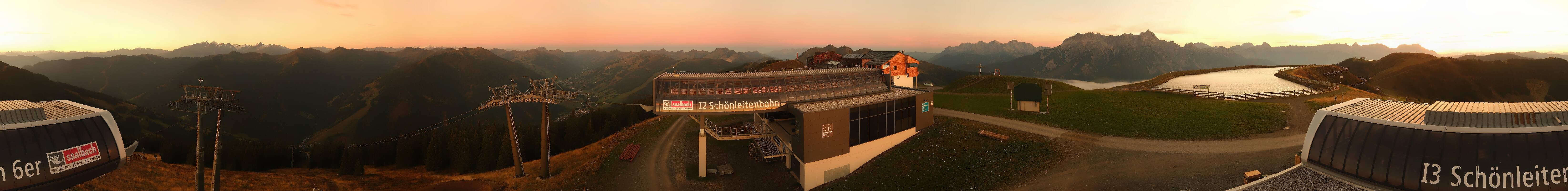 Archiv Foto Webcam Wildenkarkogel bei Saalbach