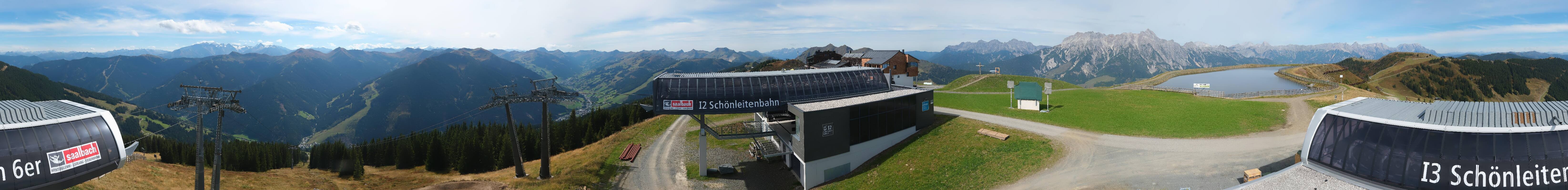 Archiv Foto Webcam Wildenkarkogel bei Saalbach
