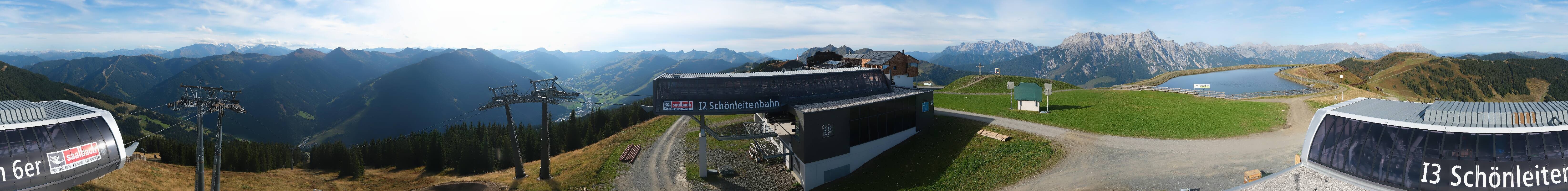 Archiv Foto Webcam Wildenkarkogel bei Saalbach