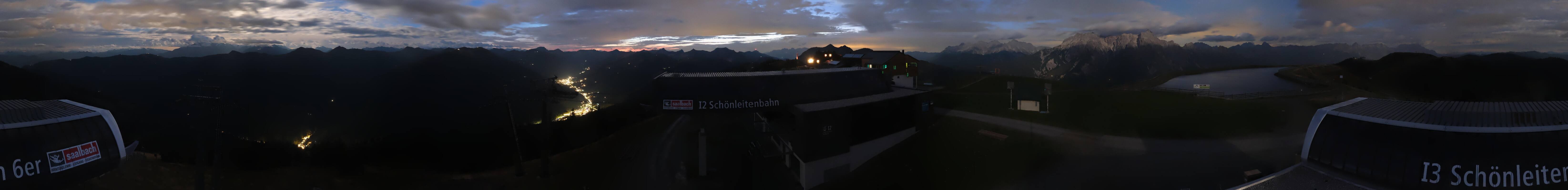 Archiv Foto Webcam Wildenkarkogel bei Saalbach
