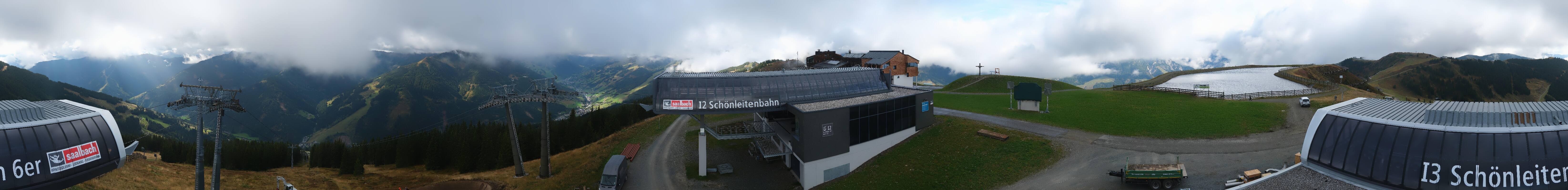 Archiv Foto Webcam Wildenkarkogel bei Saalbach