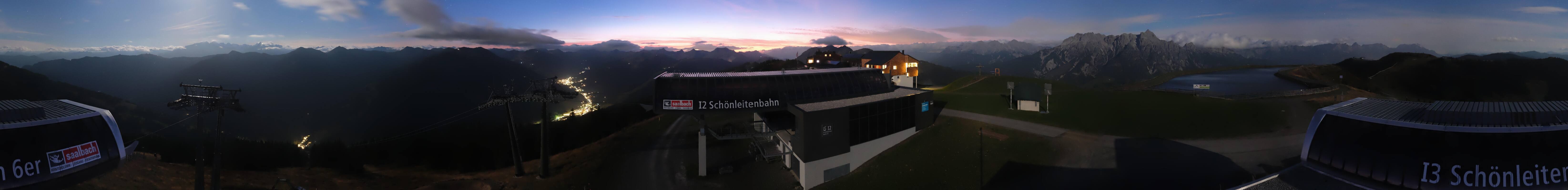 Archiv Foto Webcam Wildenkarkogel bei Saalbach