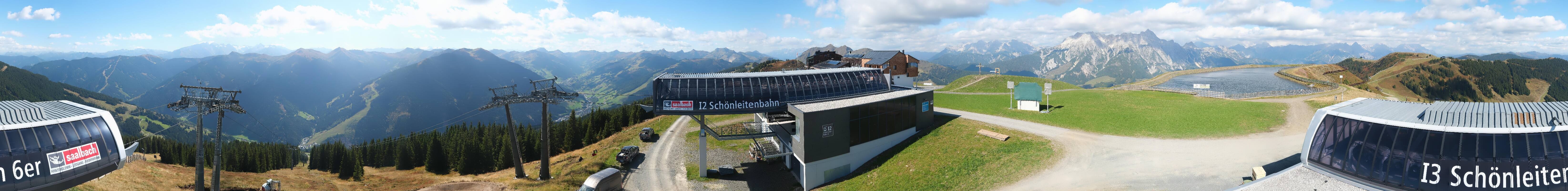 Archiv Foto Webcam Wildenkarkogel bei Saalbach