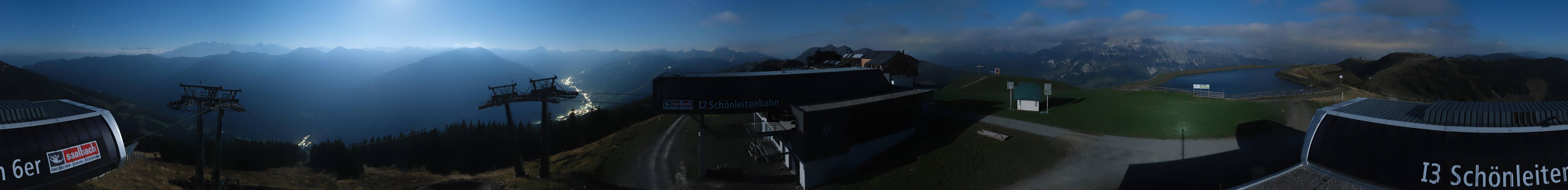 Archiv Foto Webcam Wildenkarkogel bei Saalbach
