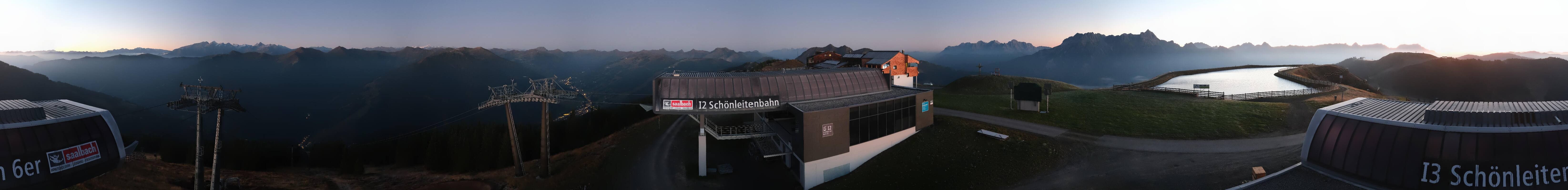 Archiv Foto Webcam Wildenkarkogel bei Saalbach