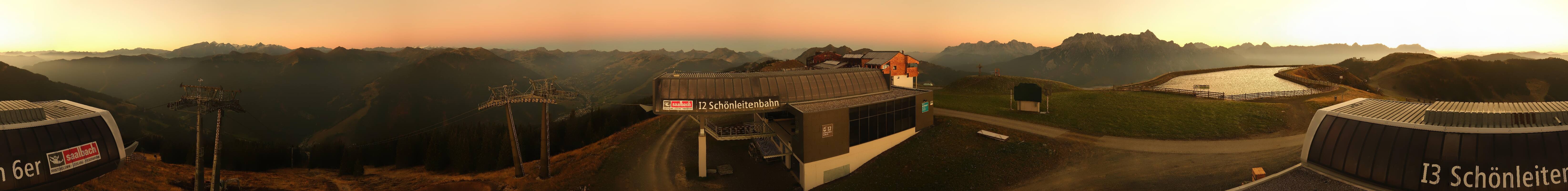 Archiv Foto Webcam Wildenkarkogel bei Saalbach