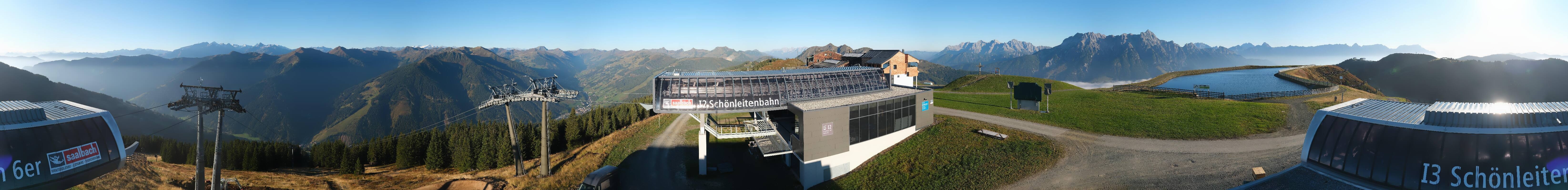Archiv Foto Webcam Wildenkarkogel bei Saalbach