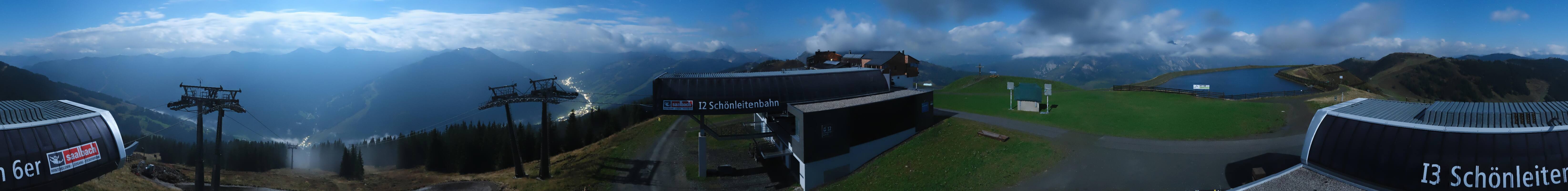 Archived image Webcam Wildenkarkogel (Saalbach)