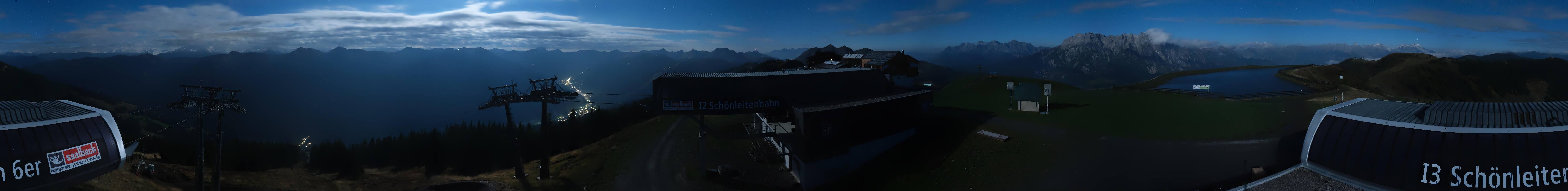 Archived image Webcam Wildenkarkogel (Saalbach)
