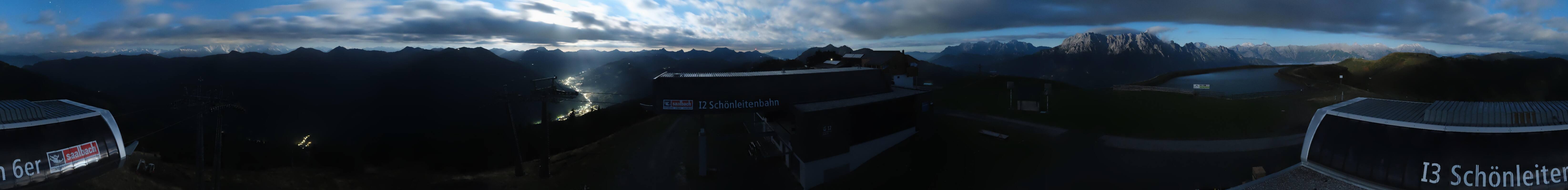 Archived image Webcam Wildenkarkogel (Saalbach)