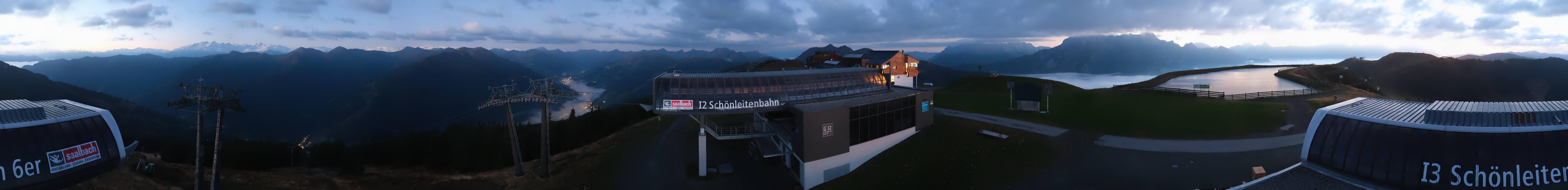 Archived image Webcam Wildenkarkogel (Saalbach)