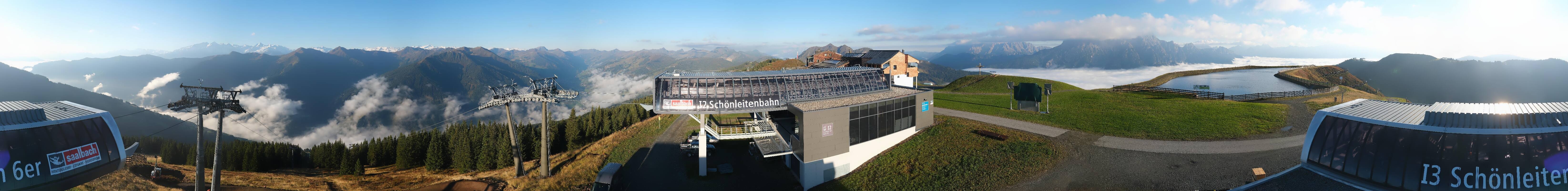 Archived image Webcam Wildenkarkogel (Saalbach)