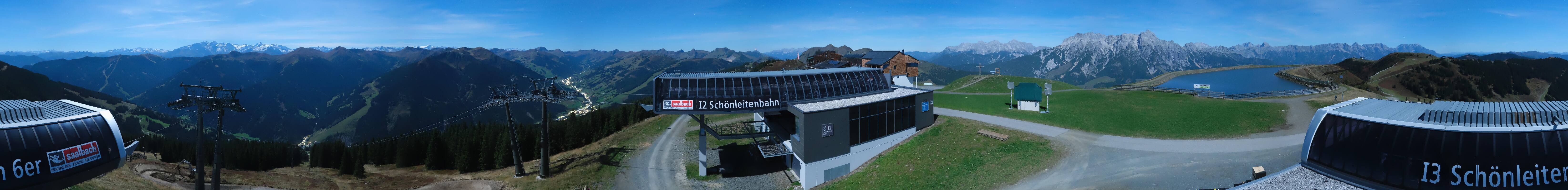 Archiv Foto Webcam Wildenkarkogel bei Saalbach