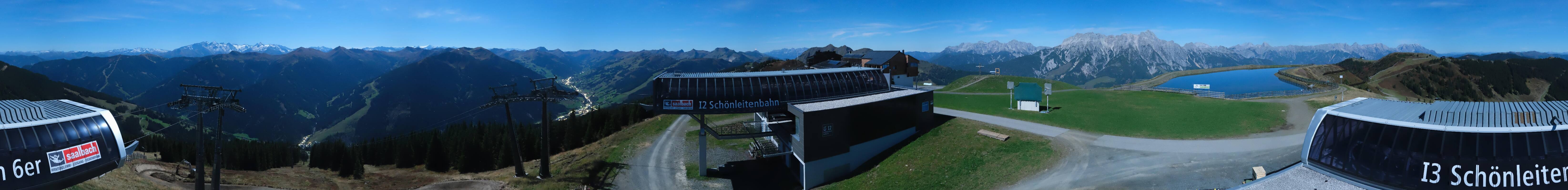 Archiv Foto Webcam Wildenkarkogel bei Saalbach