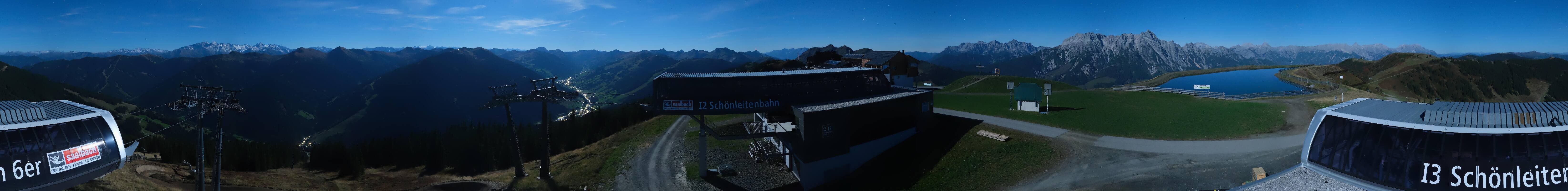 Archiv Foto Webcam Wildenkarkogel bei Saalbach