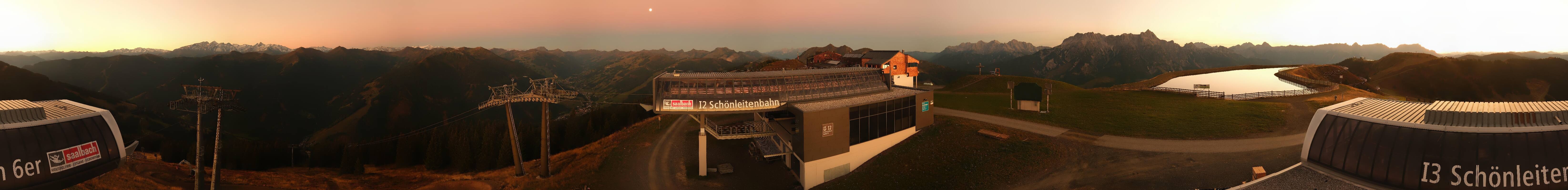 Archiv Foto Webcam Wildenkarkogel bei Saalbach