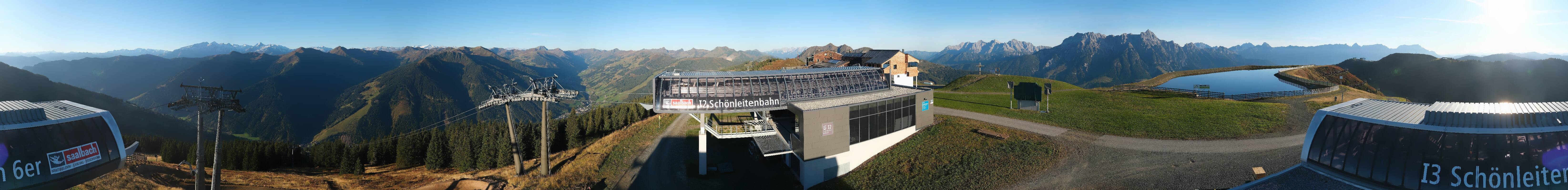 Archiv Foto Webcam Wildenkarkogel bei Saalbach