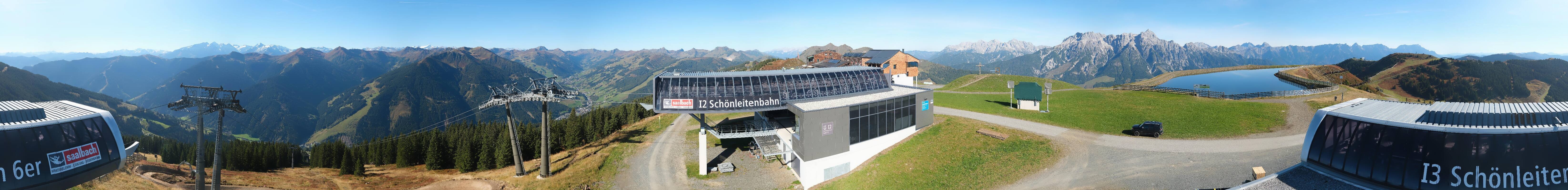 Archiv Foto Webcam Wildenkarkogel bei Saalbach