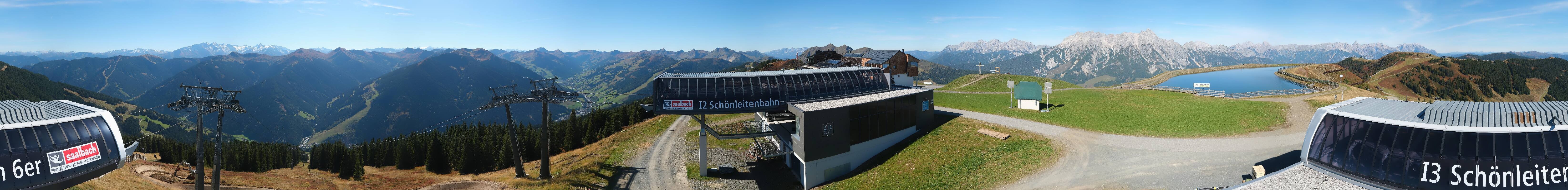 Archiv Foto Webcam Wildenkarkogel bei Saalbach