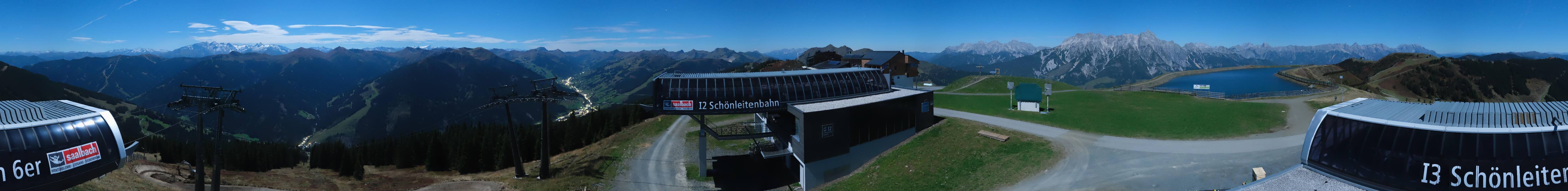 Archiv Foto Webcam Wildenkarkogel bei Saalbach