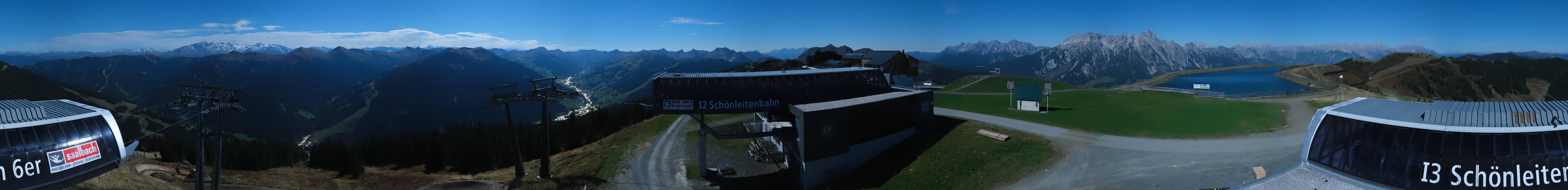 Archiv Foto Webcam Wildenkarkogel bei Saalbach