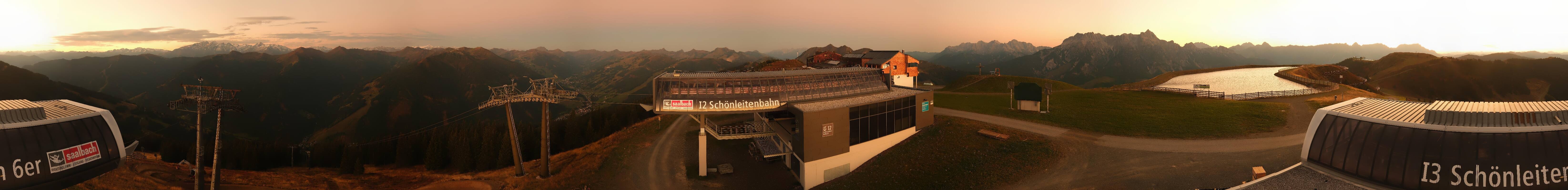 Archiv Foto Webcam Wildenkarkogel bei Saalbach