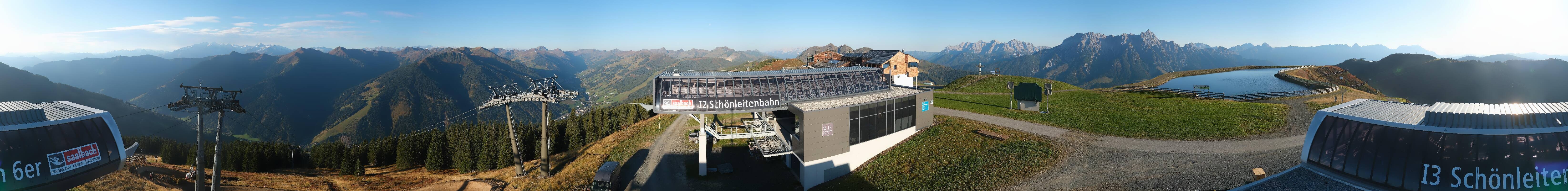 Archiv Foto Webcam Wildenkarkogel bei Saalbach