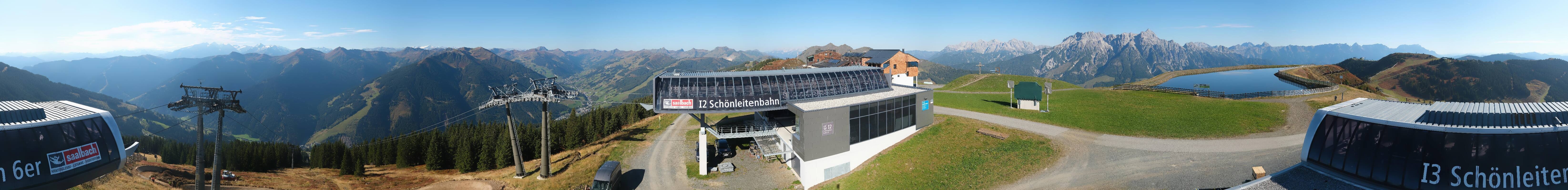 Archiv Foto Webcam Wildenkarkogel bei Saalbach