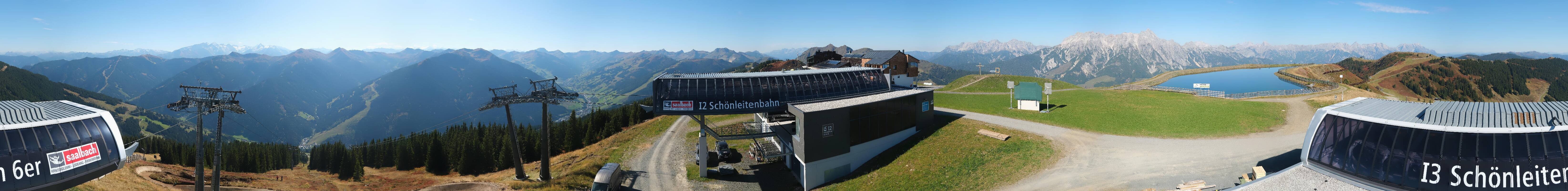 Archiv Foto Webcam Wildenkarkogel bei Saalbach