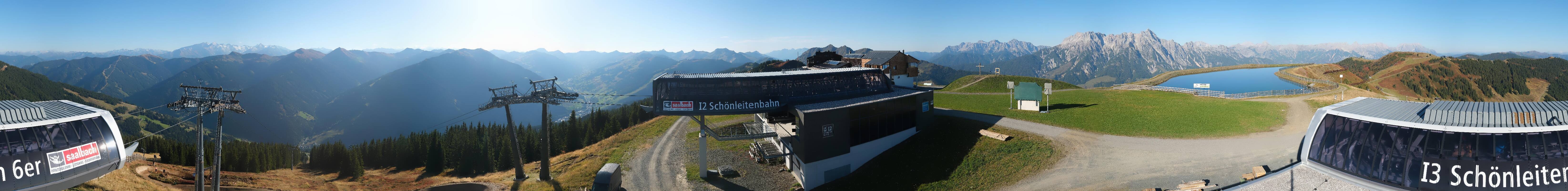 Archiv Foto Webcam Wildenkarkogel bei Saalbach