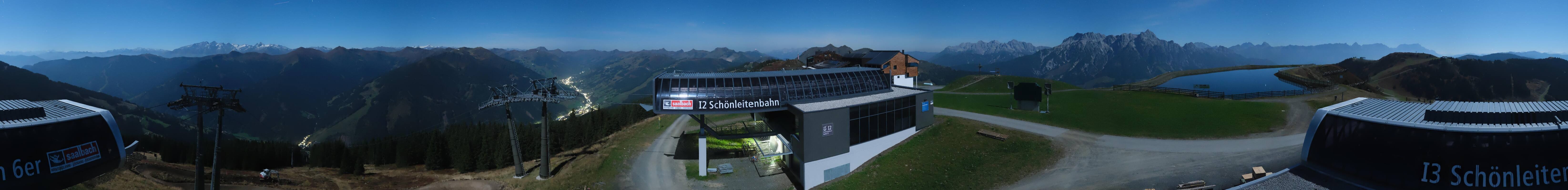Archiv Foto Webcam Wildenkarkogel bei Saalbach