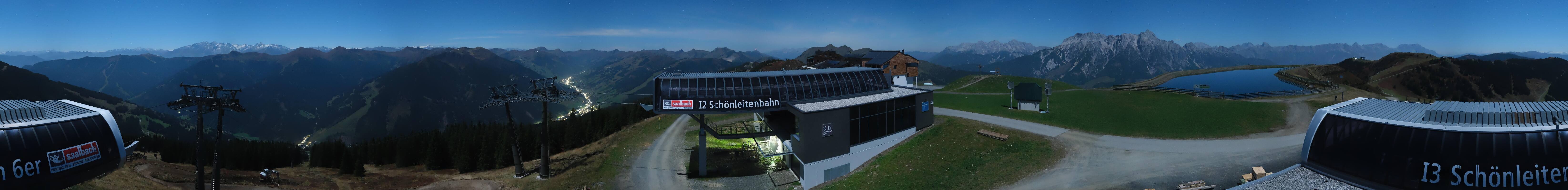 Archiv Foto Webcam Wildenkarkogel bei Saalbach