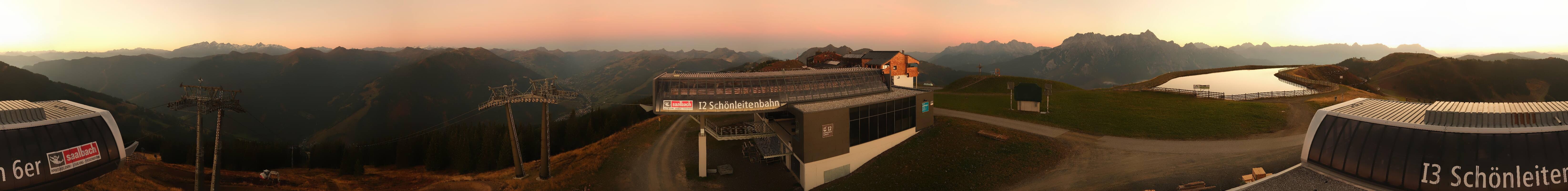 Archiv Foto Webcam Wildenkarkogel bei Saalbach