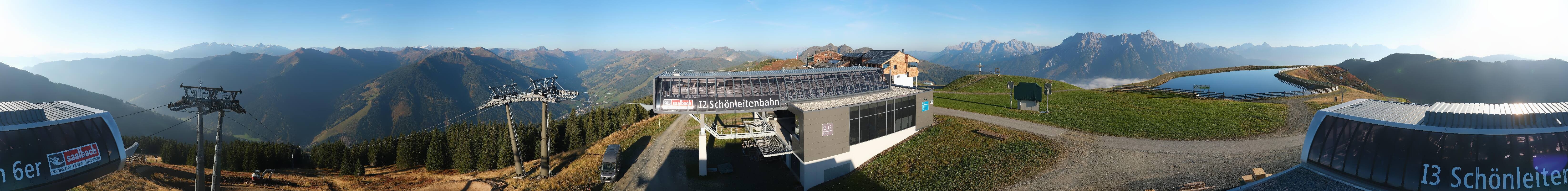 Archiv Foto Webcam Wildenkarkogel bei Saalbach