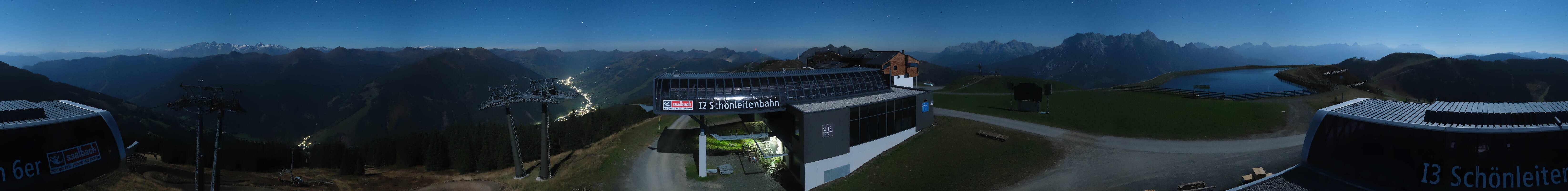 Archiv Foto Webcam Wildenkarkogel bei Saalbach