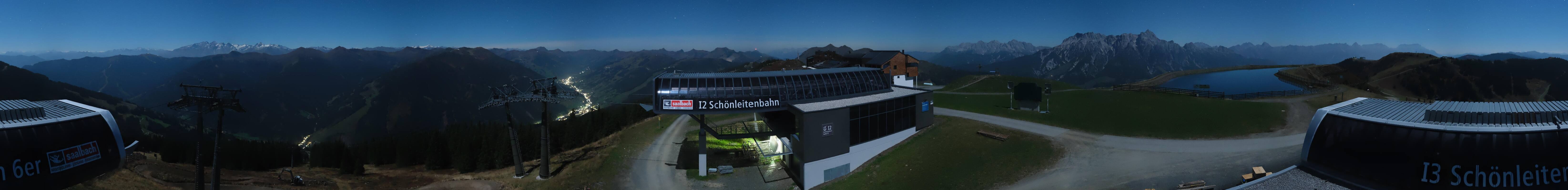 Archiv Foto Webcam Wildenkarkogel bei Saalbach